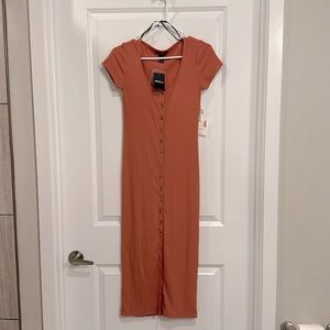 Forever 21 Resort Collection Knot/Ribbed Dress *NWT*